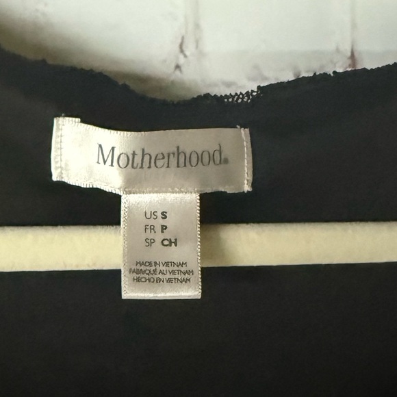 Motherhood Classic Black Dress - Picture 4 of 5